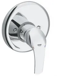 Grohe Eurosmart - Zuhanykeverő rejtett beépítéshez, krómozott 19451001 ...