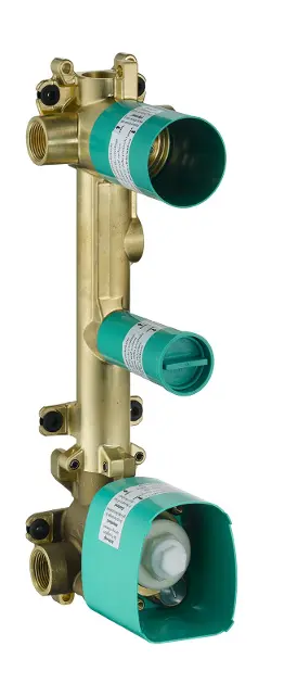 Axor Corps d’encastrement - Corps d’encastrement pour module thermostatique pour deux sorties, chrome 36701180