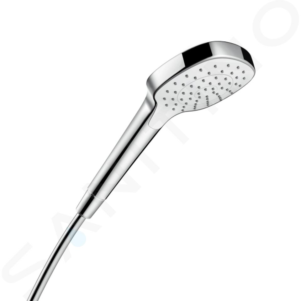 Hansgrohe Croma Select E - Główka prysznicowa, biały/chrom 26814400