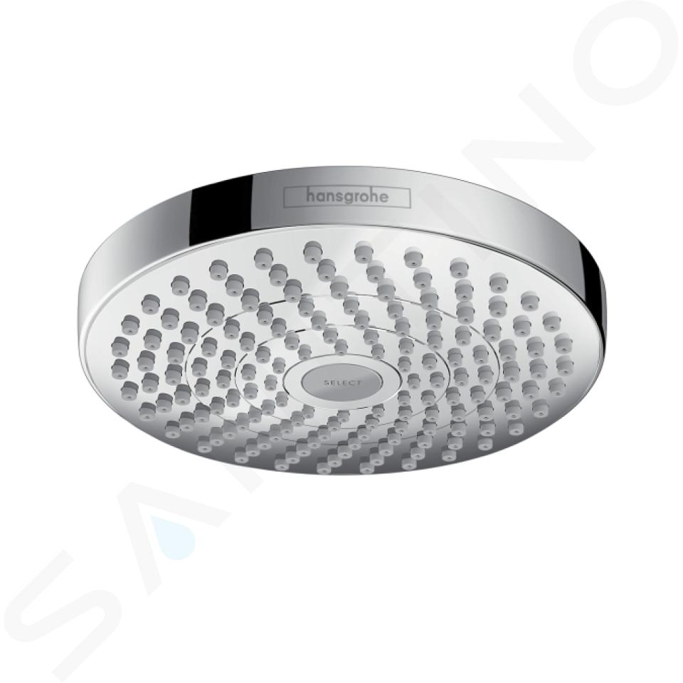 Hansgrohe Croma Select S - Hlavová sprcha 180, 2 proudy, EcoSmart 9 l/min, chrom 26523000