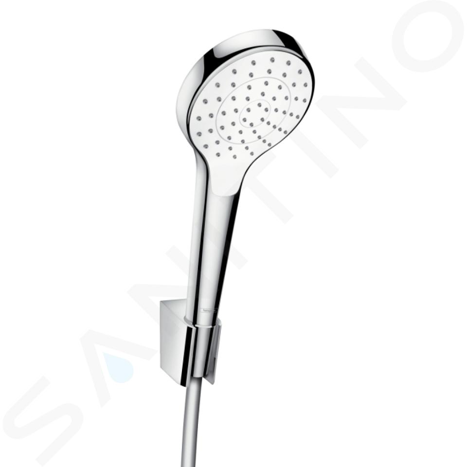 Hansgrohe Croma Select S - Handdouche 1jet Porter, badset 1,25 m, wit/chroom 26420400