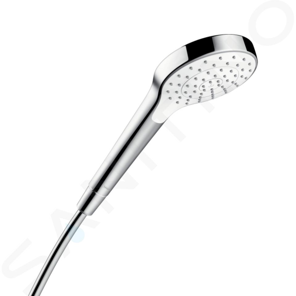 Hansgrohe Croma Select S - Ručná sprcha 110, biela/chróm 26804400