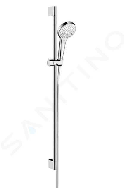 Hansgrohe Croma Select S - Set de duș Multi 0,90m, alb/crom 26570400