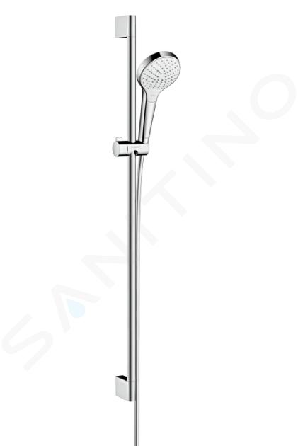 Hansgrohe Croma Select S - Set de duș Vario 0,90m, alb/crom 26572400