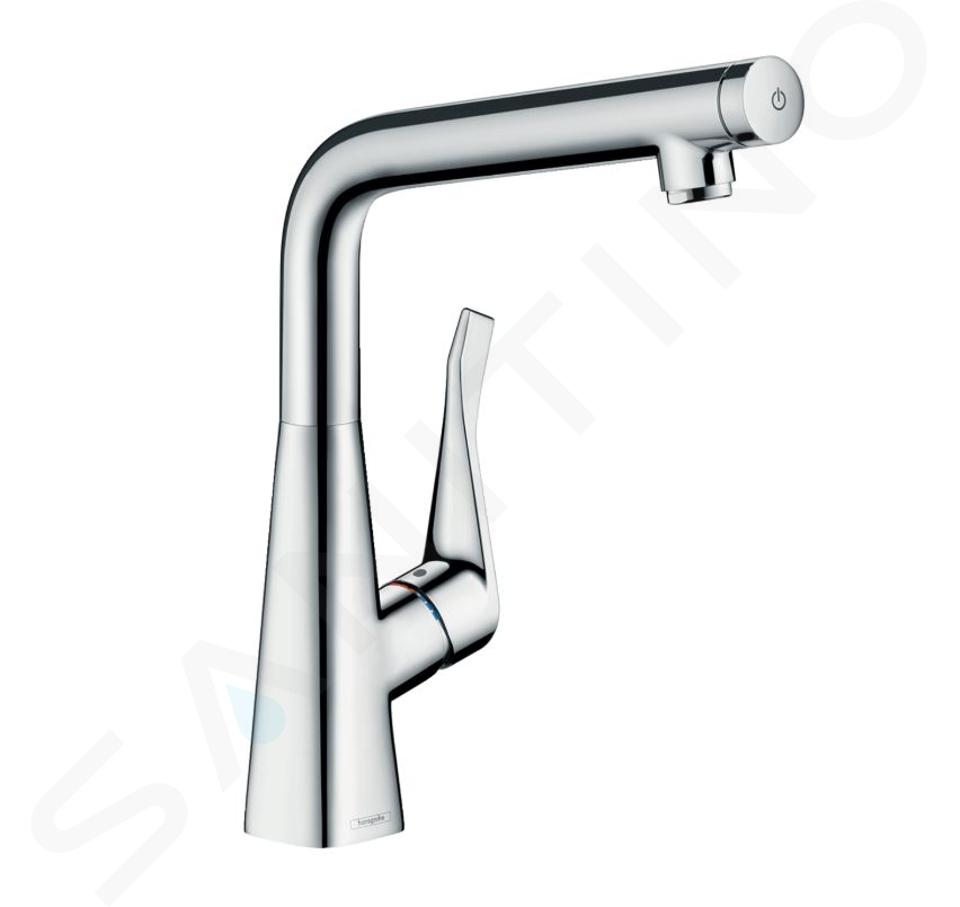 Hansgrohe Metris New - Grifo monomando de fregadero 320, cromo 14883000