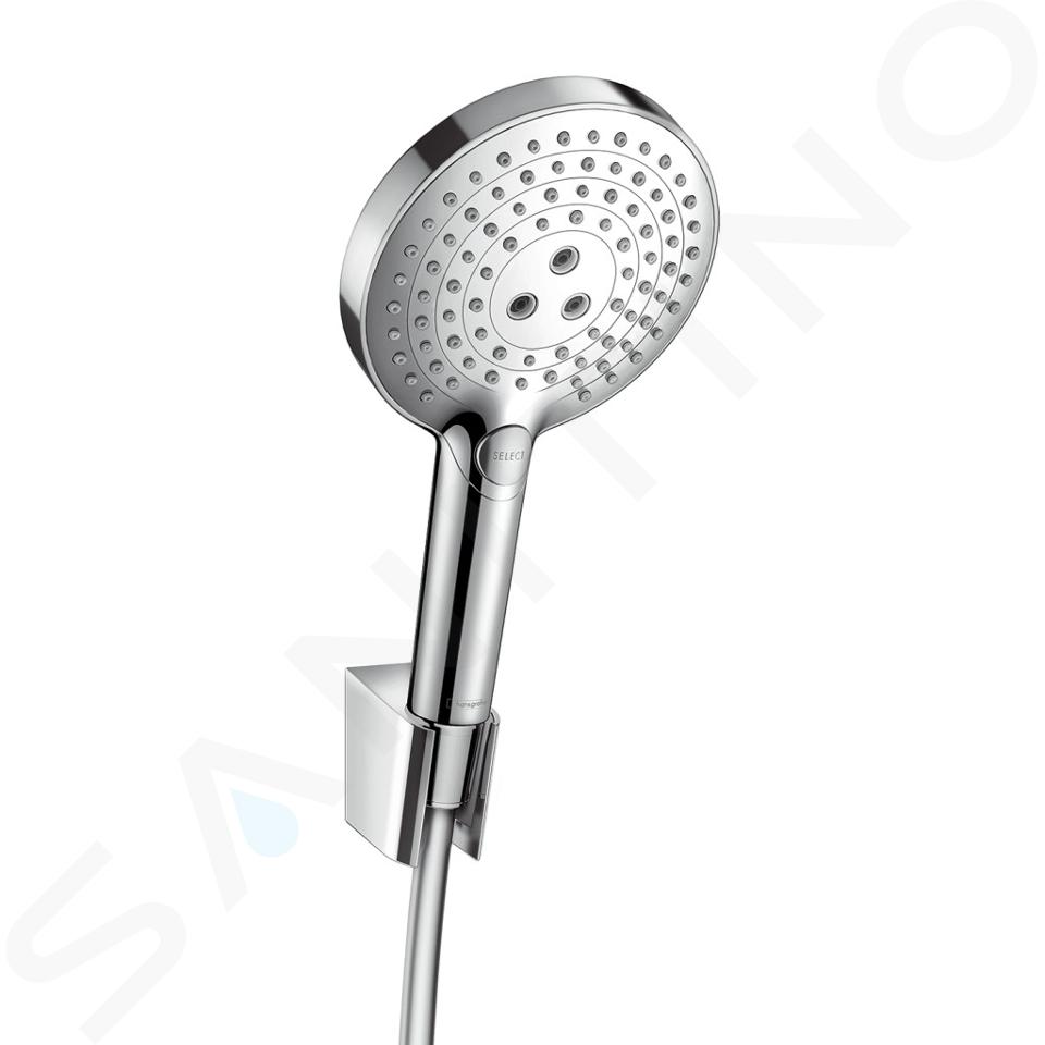 Hansgrohe Raindance Select S - Douchette 120, 3 jets, avec accessoires, chrome 26721000