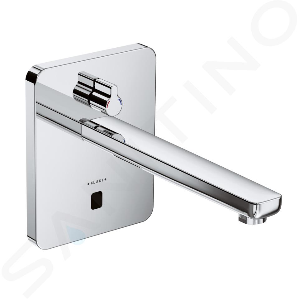 Kludi Zenta - Mitigeur infrarouge encastré pour lavabo, chrome 3840005