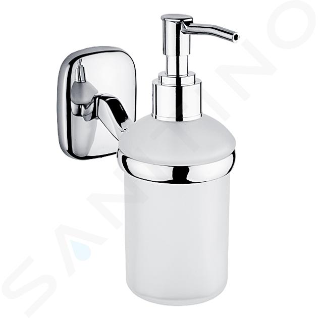 Nimco Simona - Distributeur de savon avec support, chrome SI 7231C-P-26