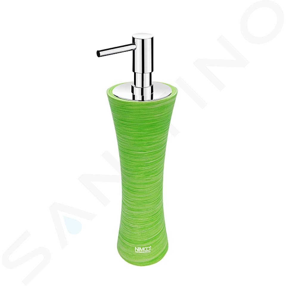 Nimco Atri - Dispenser voor vloeibare zeep, groen, chroom/kunststof AT 5031-70