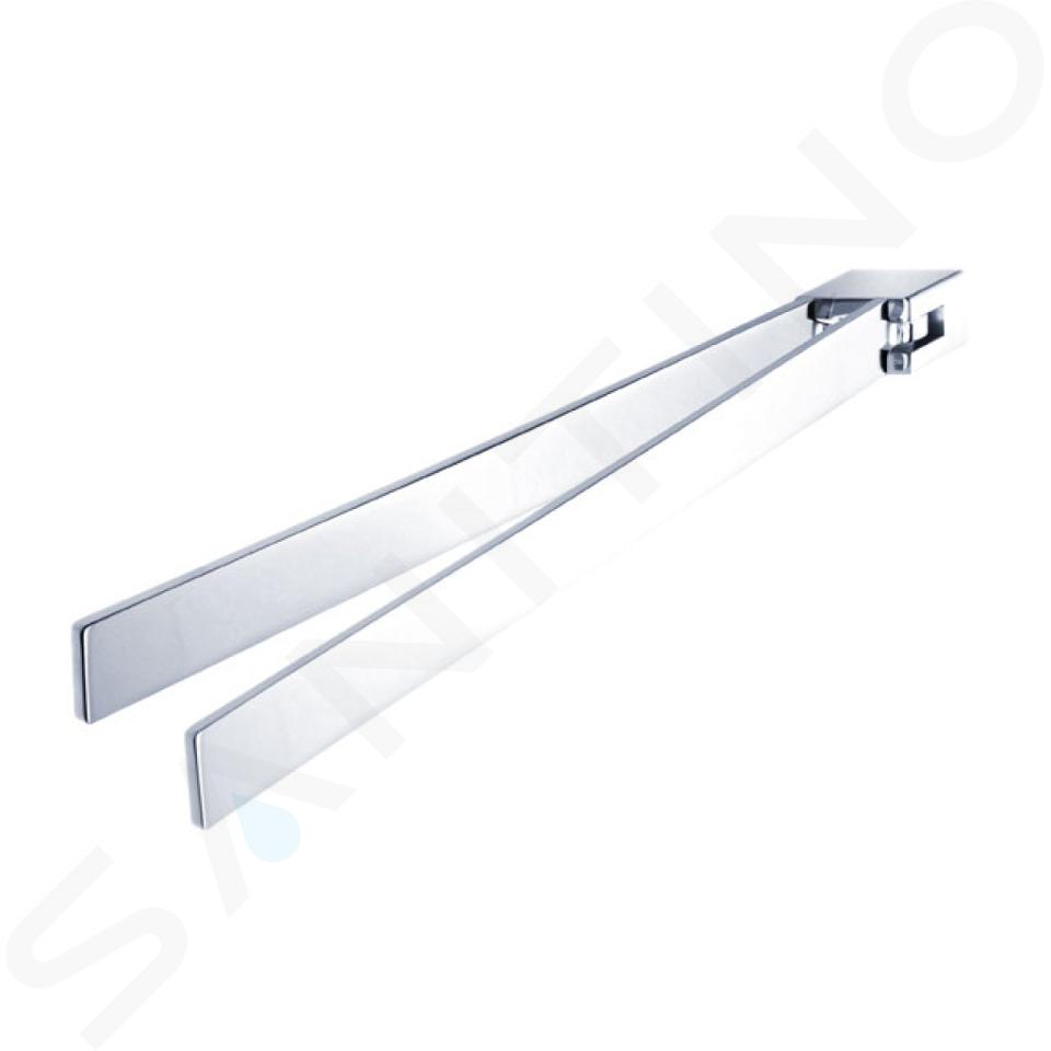 Nimco Kibo - Držiak uterákov otočný, dĺžka 38 cm, chróm Ki 14096-26