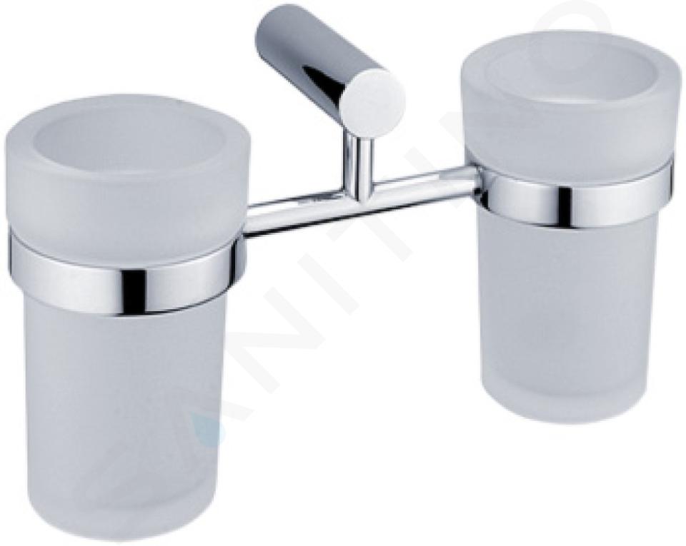 Nimco Bormo - Dupla üvegtartó, króm BR 11058DW-26