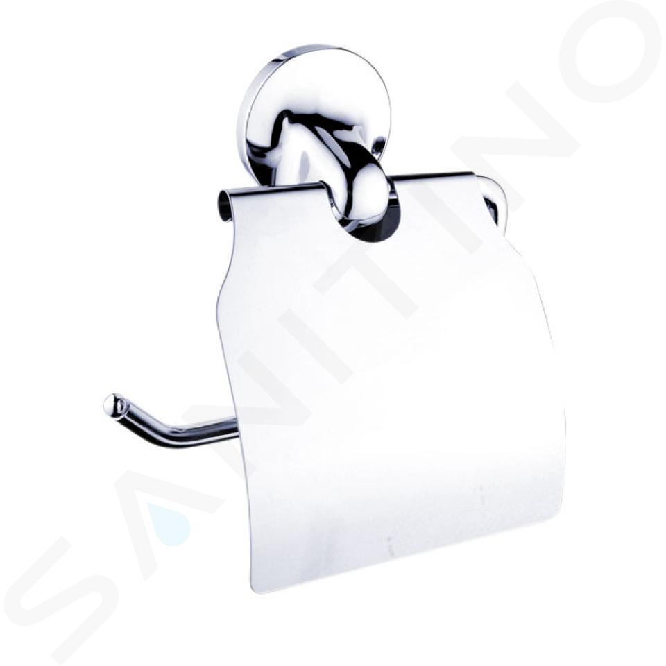 Nimco Monolit - Toiletrolhouder met deksel, chroom MO 4055B-26