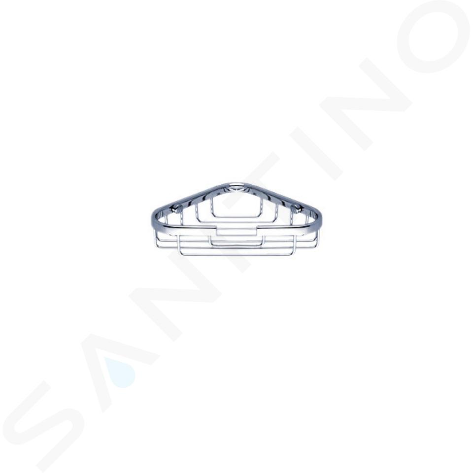 Nimco Open - Mensola angolare in filo metallico, cromo OP 101N-26