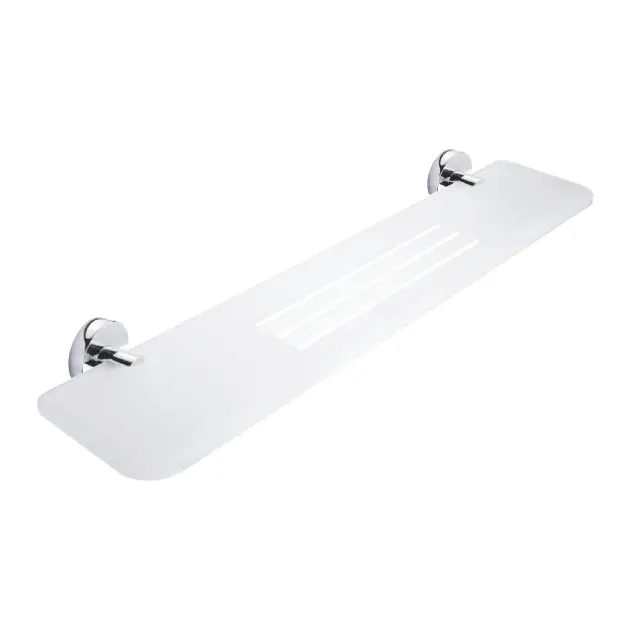 Levně Nimco Unix - Police IXI s frézovanými otvory, 60 cm, chrom UN X360-26