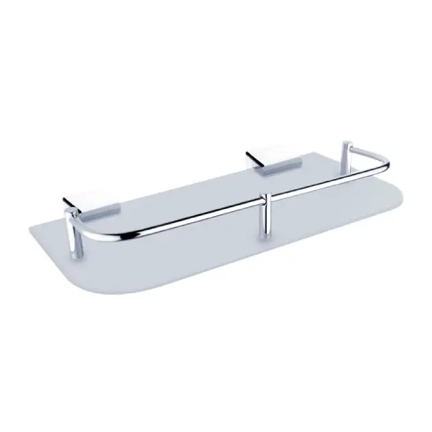 Levně Nimco Kibo - Polička, délka 30 cm, matné sklo/chrom Ki 14091AX-30-26