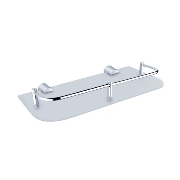 Levně Nimco Bormo - Polička, délka 30 cm, matné sklo/chrom BR 11091AX-30-26