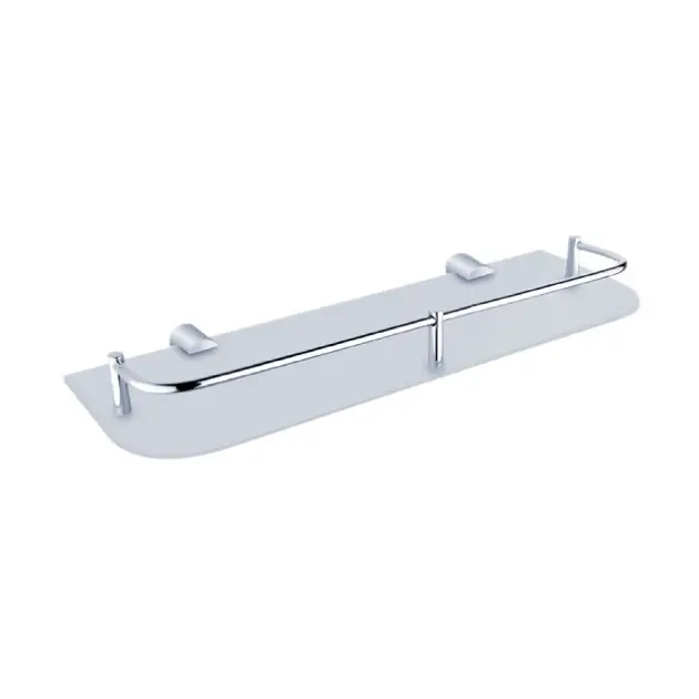 Levně Nimco Bormo - Polička, délka 40 cm, matné sklo/chrom BR 11091AX-40-26