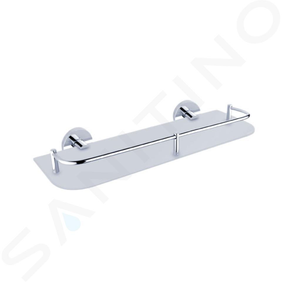 Nimco Unix - Legbord, lengte 400 mm, chroom UN 13091AX-40-26