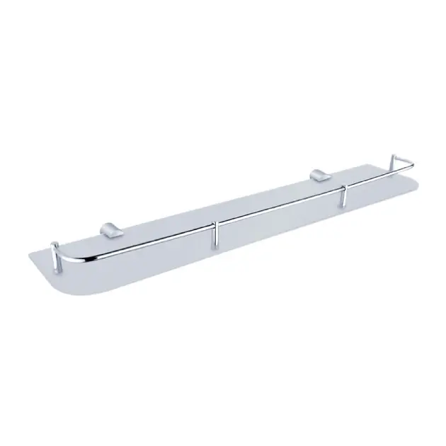 Levně Nimco Bormo - Polička, délka 60 cm, matné sklo/chrom BR 11091AX-60-26