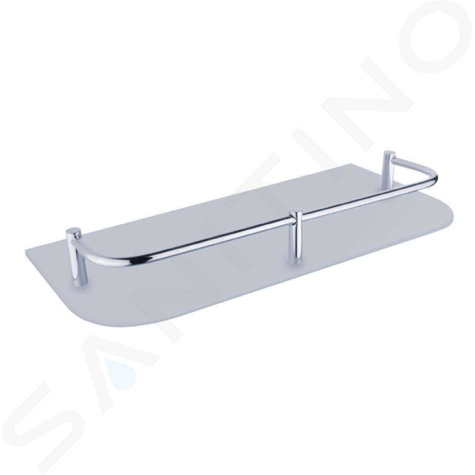 Nimco Ricambi - Vetro con cornice, lunghezza 300 mm, vetro smerigliato/cromo 1091AX-30-26