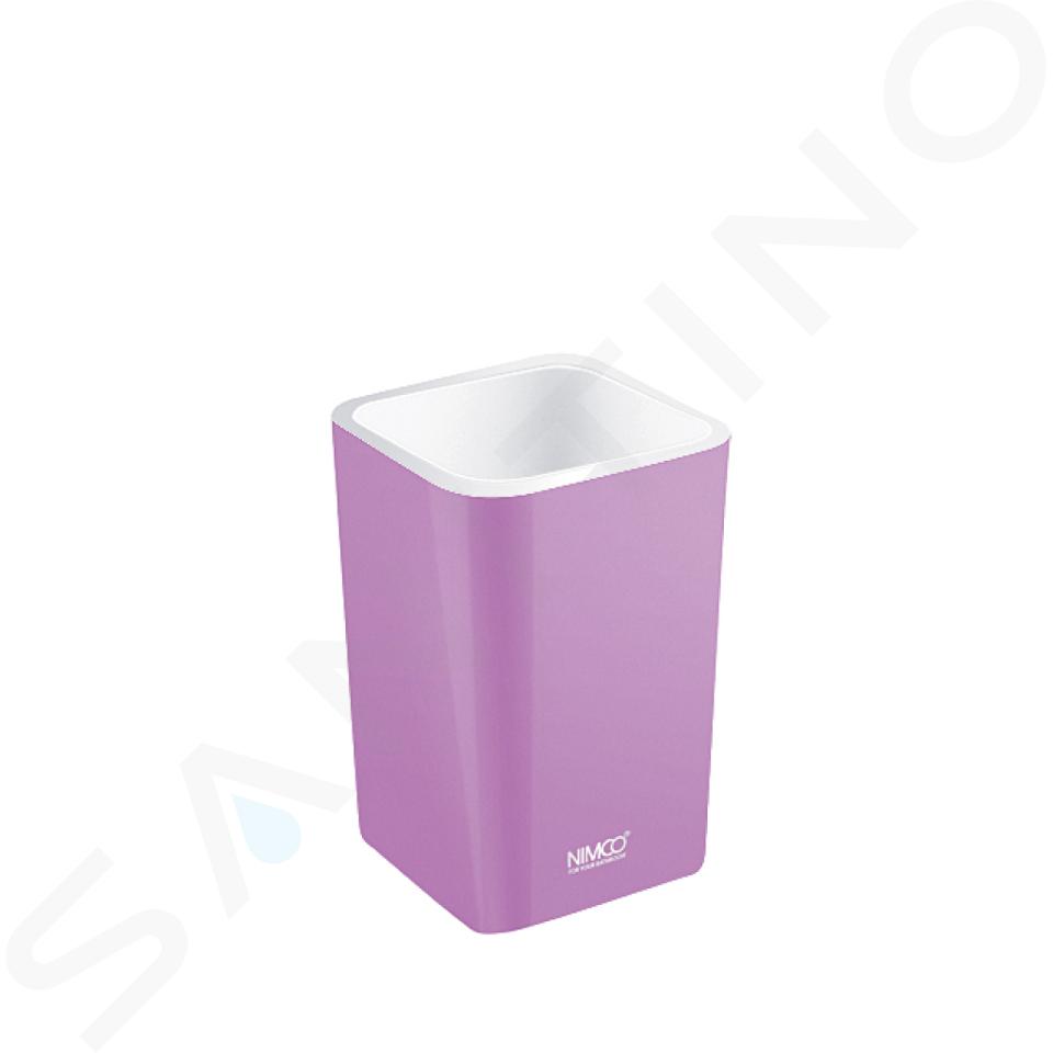 Nimco Eli - Tazza per spazzolino, viola chiaro, plastica EL 3058-55