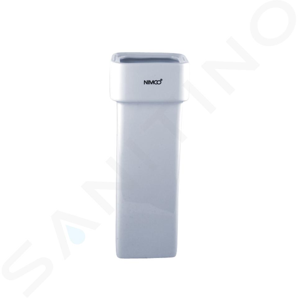 Nimco Pièces de rechange - Cuvette de remplacement pour toilettes, céramique blanche 1094Ki