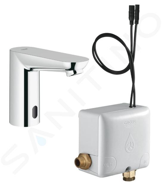 Grohe Euroeco Cosmopolitan E - Mitigeur de lavabo électronique, Powerbox, chrome 36384000