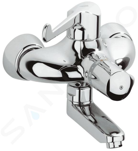 Grohe Grohtherm Ergomix - Bateria umywalkowa z termostatem, chrom 34019000