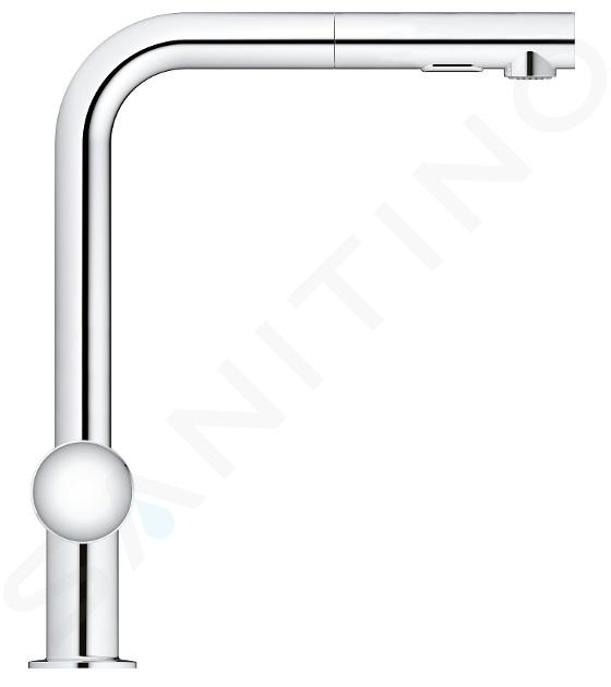 2 avis sur Mitigeur évier avec douchette extractible Grohe Minta 30274000 -  Installations cuisine