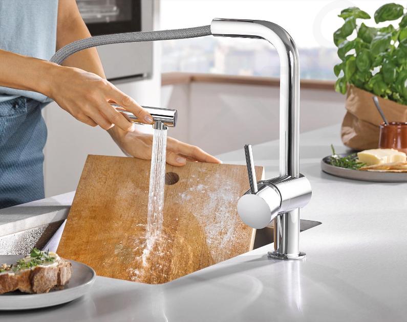 GROHE Minta Rubinetto da cucina - Miscelatore monocomando per