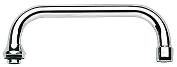 Levně Grohe Náhradní díly - Podomítkový výtok pro kuchyňské nástěnné baterie, 1/2", chrom 13028000