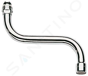 Grohe Pièces de rechange - Bec pour mitigeur mural de cuisine, chrome 13052000