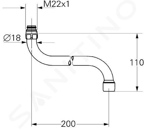 Set joint GROHE pour pièce de tête (45841) chromé