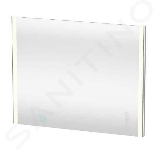 Duravit XSquare - Espejo 1000x800 mm, con iluminación LED y con calefacción XS7013000000000