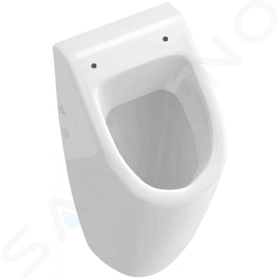 Villeroy & Boch Subway 2.0 - Odsávací pisoár pre poklop, CeramicPlus, alpská biela 751301R1