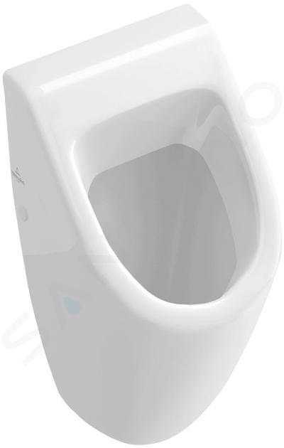 Villeroy & Boch Subway - Urinoir à action siphonique, sans couvercle, CeramicPlus, blanc alpin 751300R1