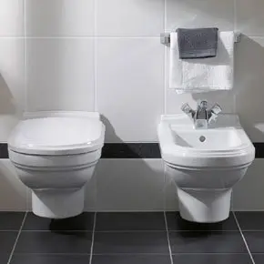 WC à poser VILLEROY ET BOCH Hommage + abattant