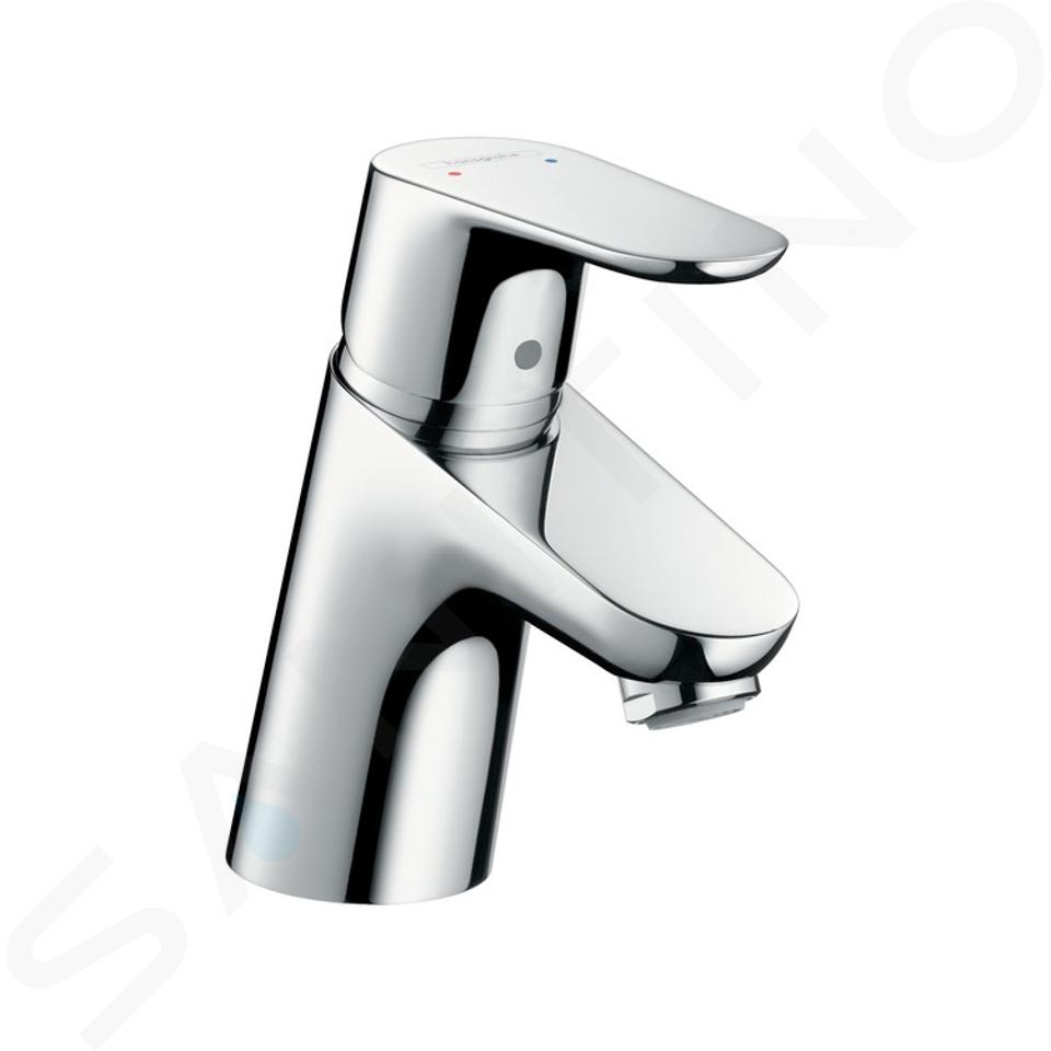 Hansgrohe Focus E2 - Waschtisch Einhebelmischer 70, mit Ablaufgarnitur mit Zugstangen, verchromt 31730000