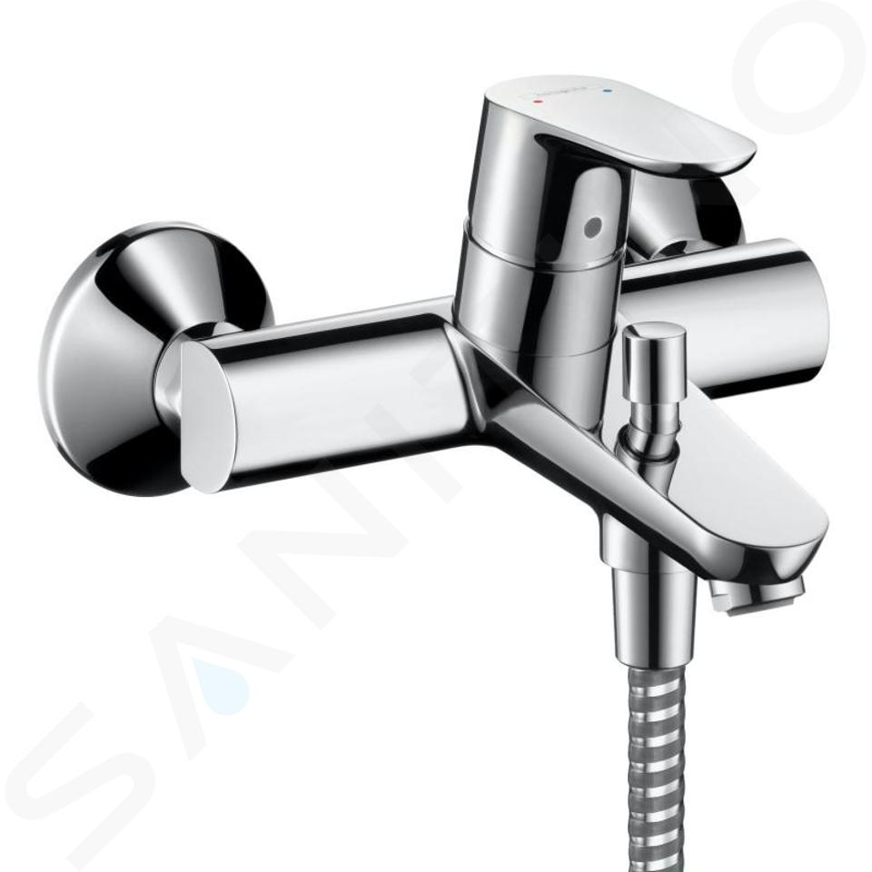 Hansgrohe Focus E2 - Badmengkraan opbouw, chroom 31940000