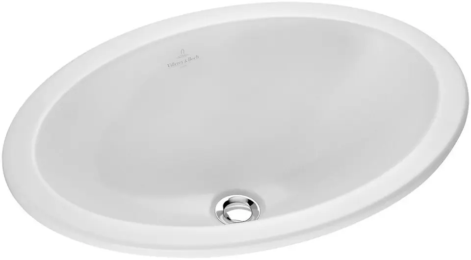 Villeroy & Boch Loop&Friends - Inbouwwastafel 45x32 cm, zonder kraangat ...