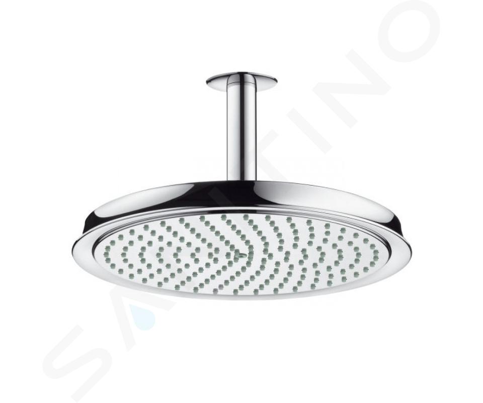 Hansgrohe Raindance Classic - Rociador de ducha 240 Air 1 Jet con conexión de techo 100 mm, cromo 27405000