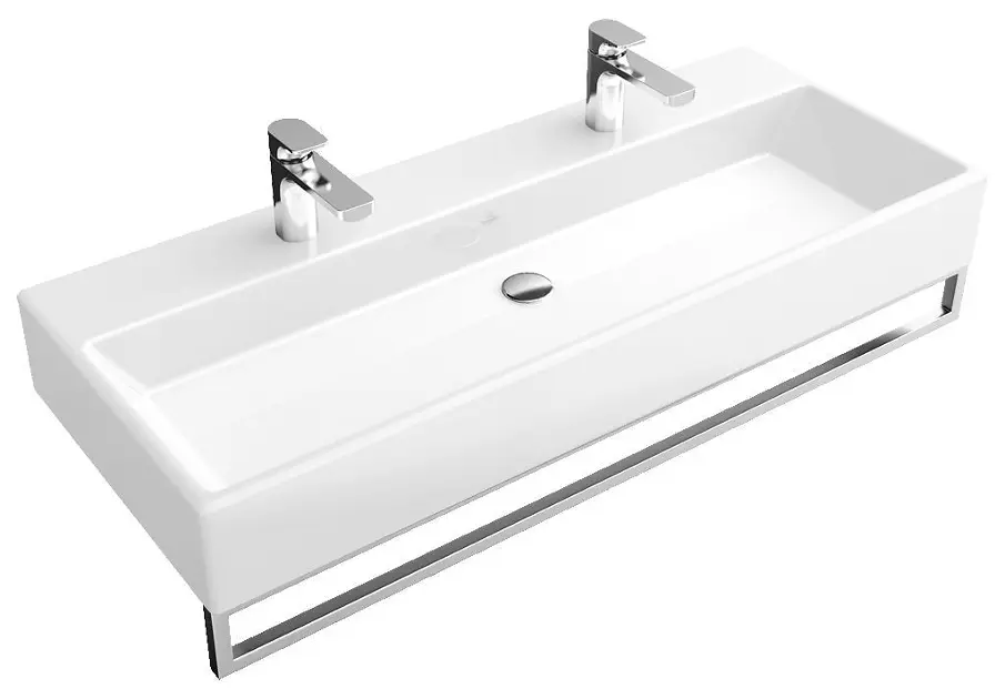 Tappo Scarico Lavabo In Ceramica Cromato - Senza Troppopieno, Bianco - Foto 1