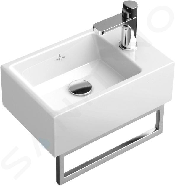 Villeroy & Boch Memento - Uchwyt na ręcznik, 345x100 mm, stal nierdzewna 874934D7