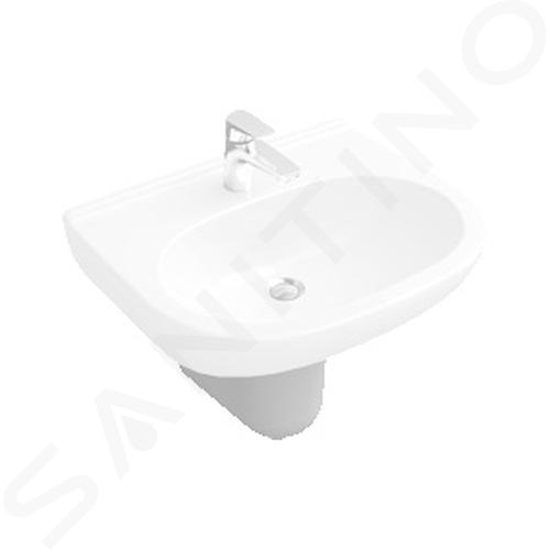 Villeroy & Boch O.novo - Semi-colonne, blanc 52660001