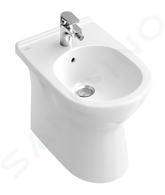 Villeroy & Boch O.novo - Stojící bidet 360x560x400 mm, 1 otvor pro baterii, alpská bílá 54610001