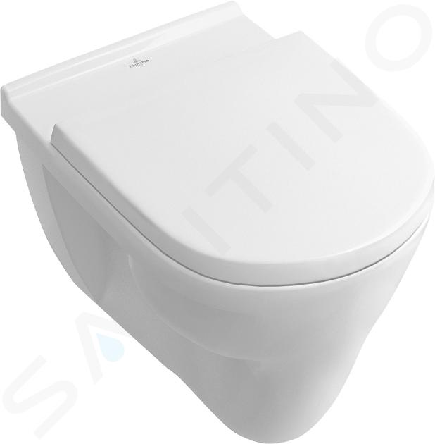 Cuvette pour WC suspendu, VILLEROY & BOCH O'novo sans bride