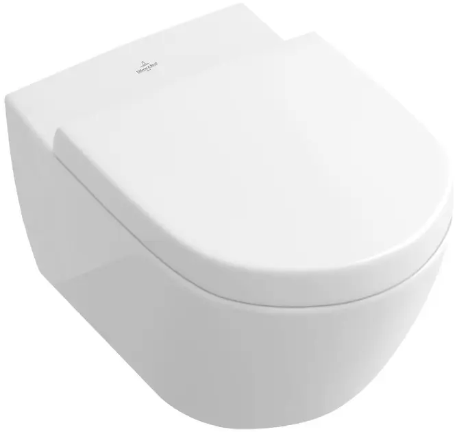 Villeroy & Boch Subway 2.0 - WC sospeso, Aquareduct, con CeramicPlus, bianco alpino 560010R1