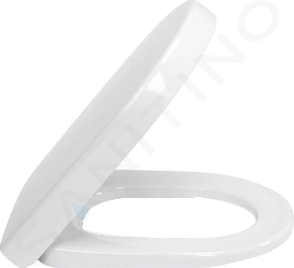 Villeroy & Boch Subway 2.0 - Asiento de WC con tapa, SoftClosing, blanco alpino 9M68S101