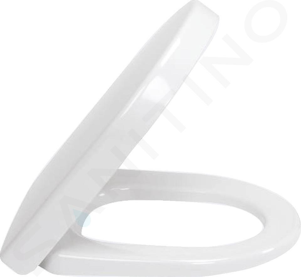 Saniclass Abattant WC déclipsable et frein de chute blanc pour cuvette  Villeroy & Boch Subway 2.0 avec kit de fixation blanc alpin brillant 