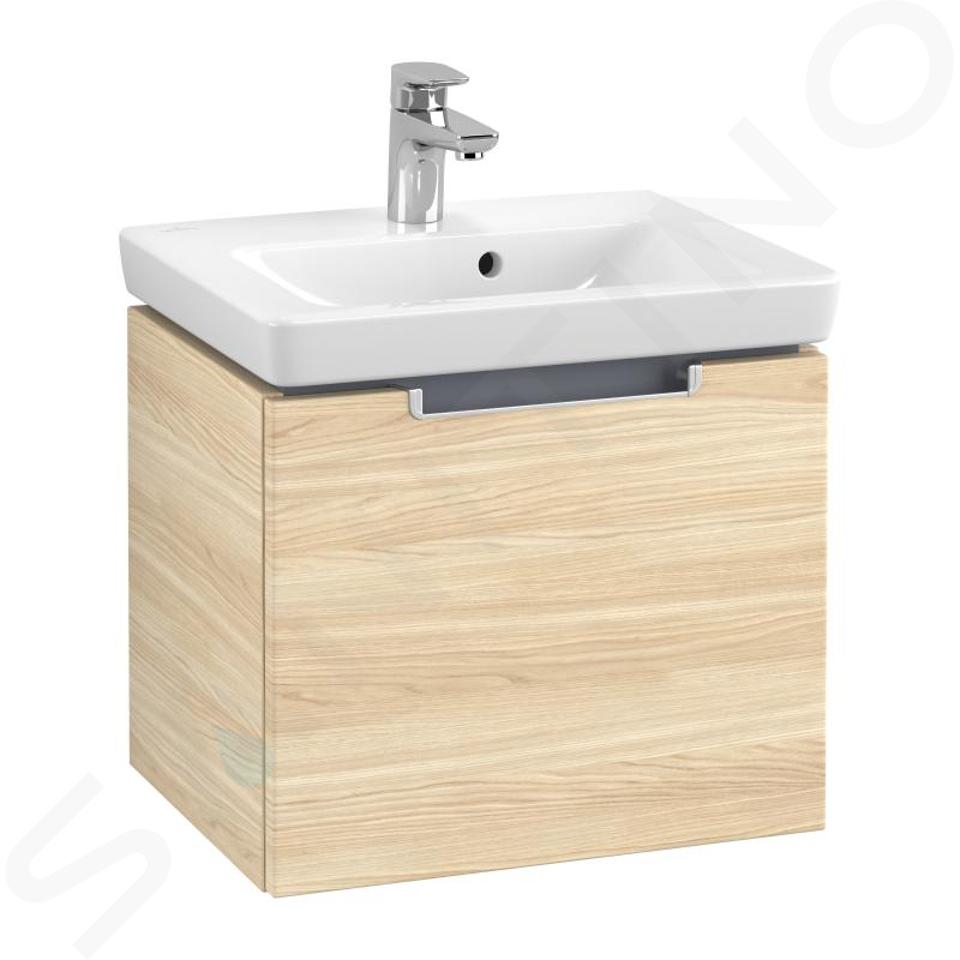 Villeroy & Boch Subway 2.0 - Umyvadlová skříňka, 485x420x379 mm, 1 zásuvka, Jilm Impresso A68500PN